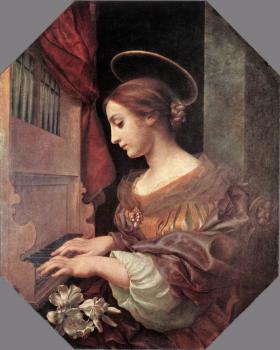 卡洛 多爾奇 St Cecilia at the Organ